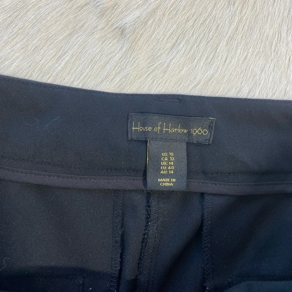 House of Harlow 1960 Black Wide Leg Trousers - Picture 10 of 11